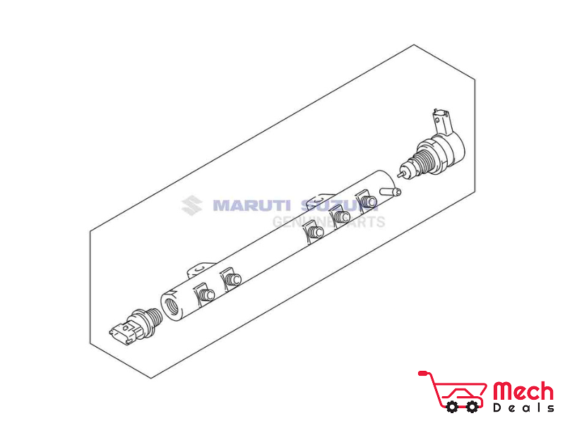 Fuel Rail Assy M J Maruti Suzuki Mechdeals