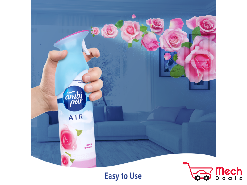 Air Effect Rose and Blossom Air Freshener - 275 g