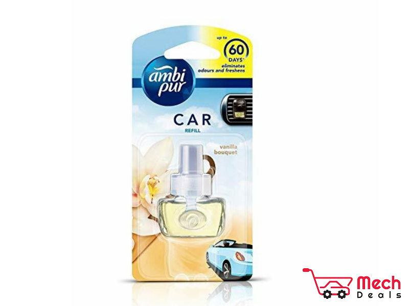 Ambi Pur Vanilla Bouquet Car Air Freshener Refill (7.5 Ml)