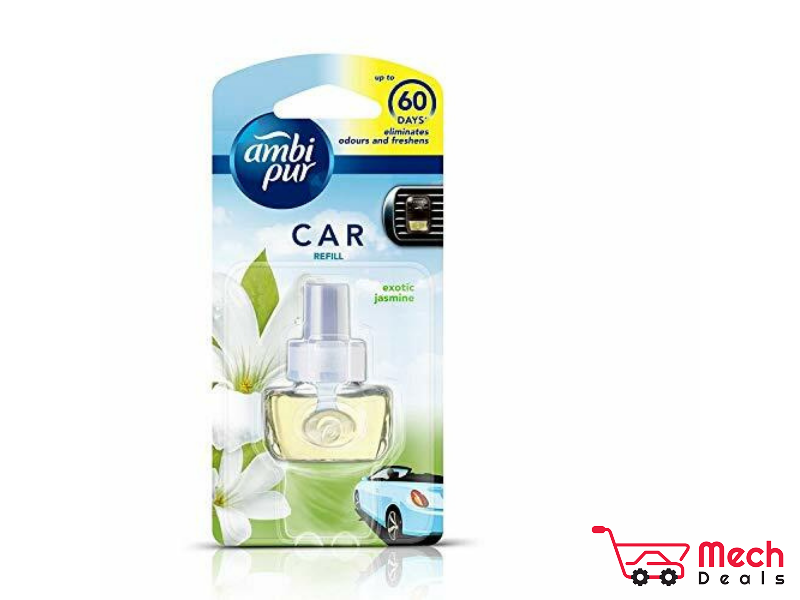 Ambi Pur Exotic Jasmine Car Air Freshener Refill (7.5 Ml)