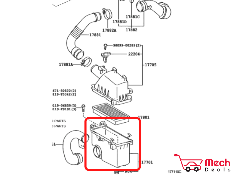 Case Sub-Assy, Air