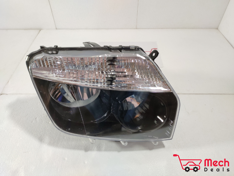 Renault Duster Head Lamp Black, Right