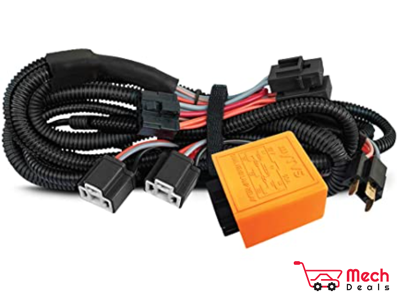 LH-130 Headlamp Wiring Harness With Relay System (130/100W)