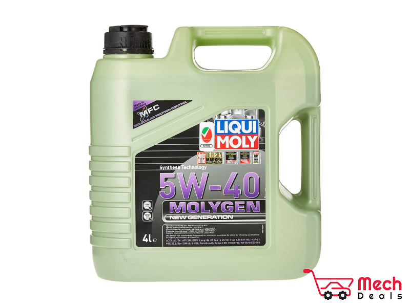 Liqui Moly 8578 Molygen New Generation 5W-40 Fully Synthetic Engine Oil, 4 Litre