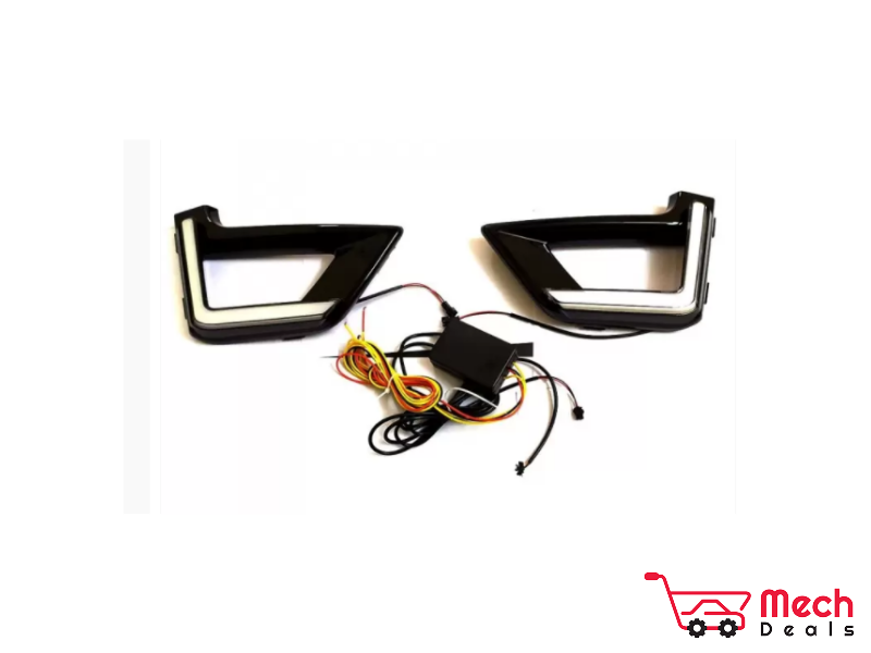 Mahindra Xuv 300 Front Led Drl Day Time Running Lights (Set Of 2Pcs.)