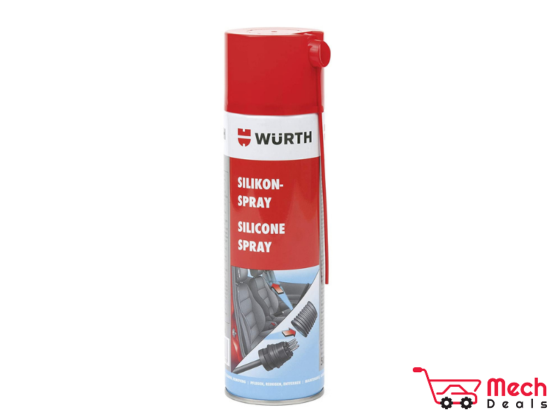 Wuerth 089322104512 Silicone Spray, 500 ml-0893221 045 12-WURTH