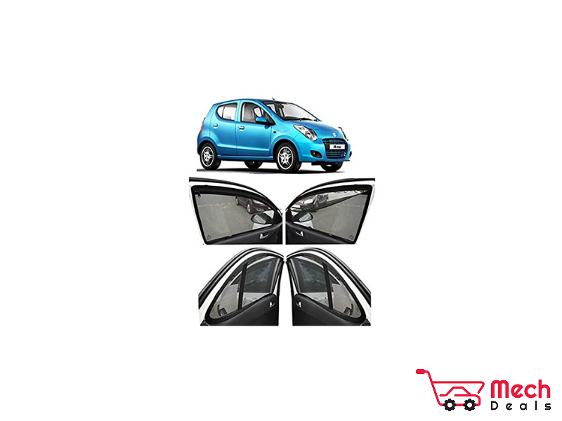 Magnetic Window Sunshades Curtains For Maruti Astar MDASTARSS Mech Deals mechdeals