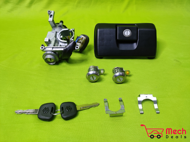 Maruti wagon r vxi store lock set price