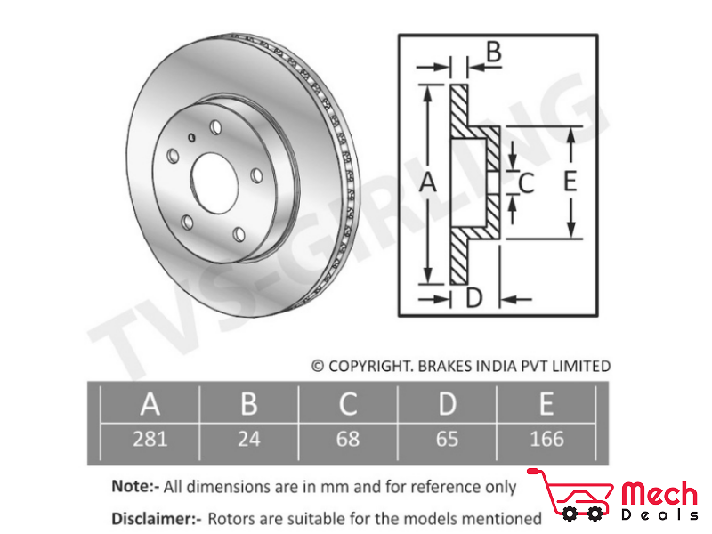 Front Brake Disc