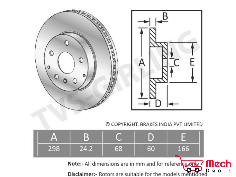 Front Brake Disc