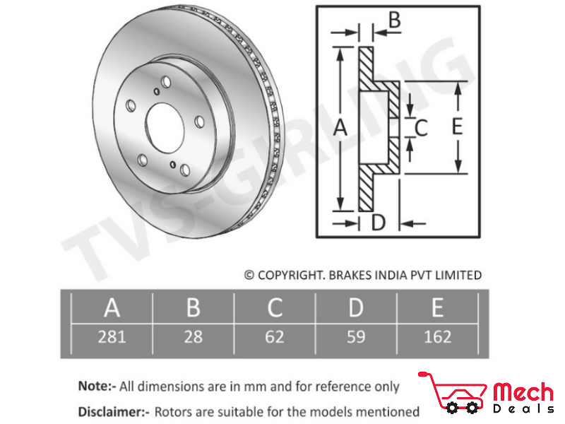 Front Brake Disc