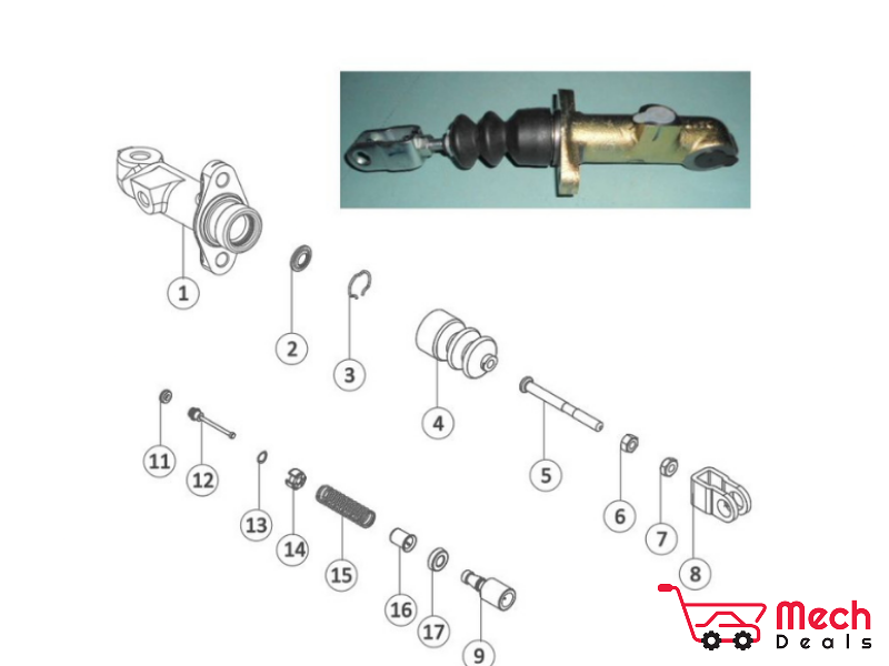 Clutch Master Cylinder Assembly For Tata Safari