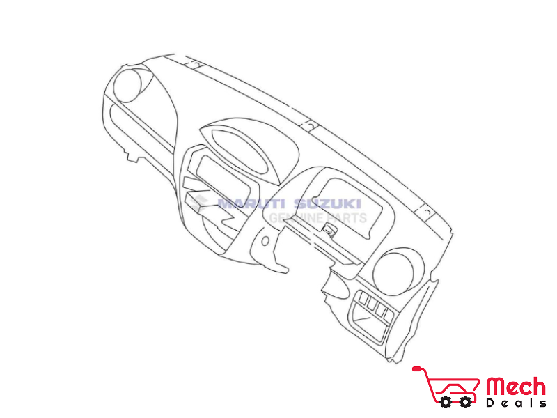 Instrument Panel-73111M53M00-U3J-Maruti Suzuki- mechdeals.com
