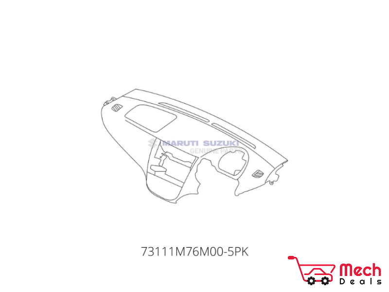 Instrument Panel Upper-73111M76M00-5PK-Maruti Suzuki- mechdeals.com