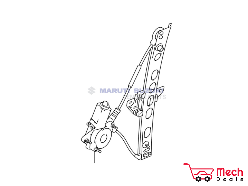 Regulator Assy Front Window_ Lh