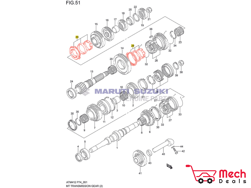 Ring Assy Low Gear Sync