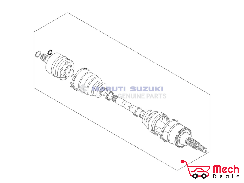 Shaft Assyfront Drivel