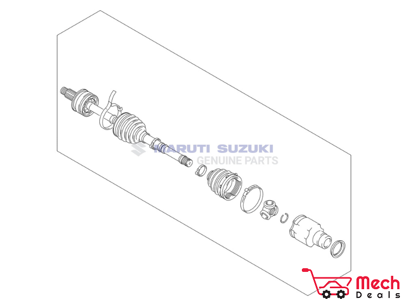 Front Drive Shaft Assembly (Right)