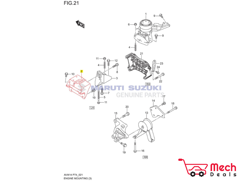 Mounting Eng Lh