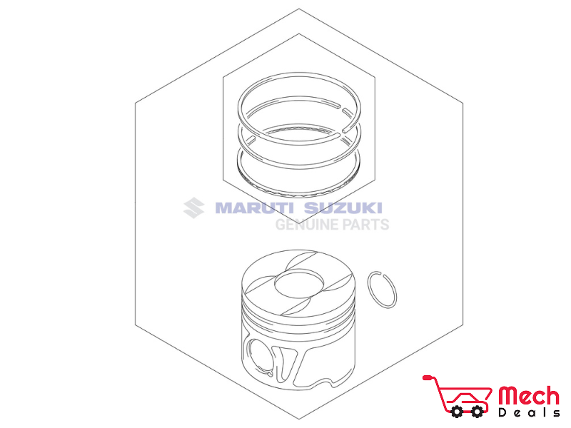 Piston12018M77P000A0Maruti Suzuki