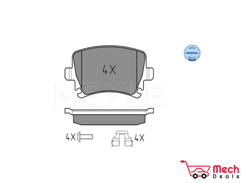 Rear Brake Pad Set