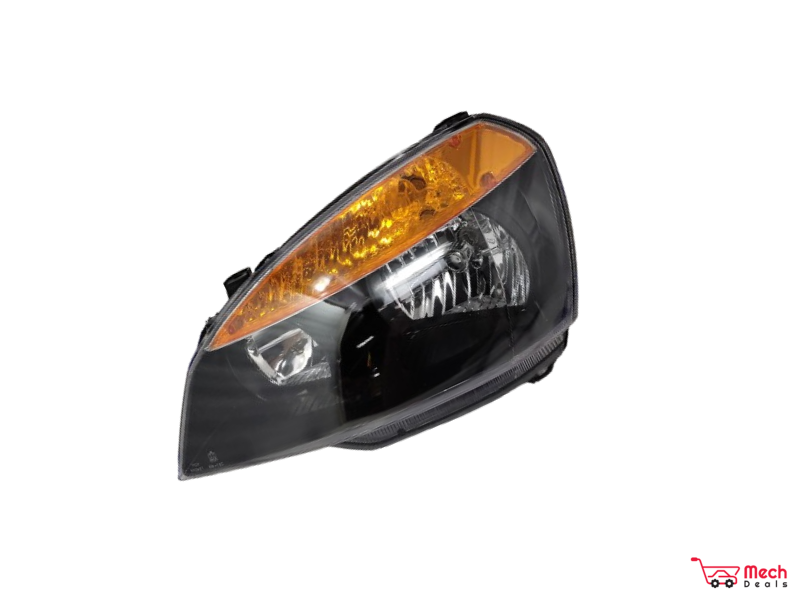 Headlamp Lh Rhd With Black Bezel