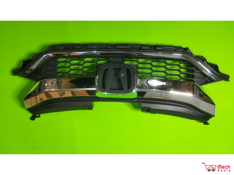 Front Radiator Grille With Chrome